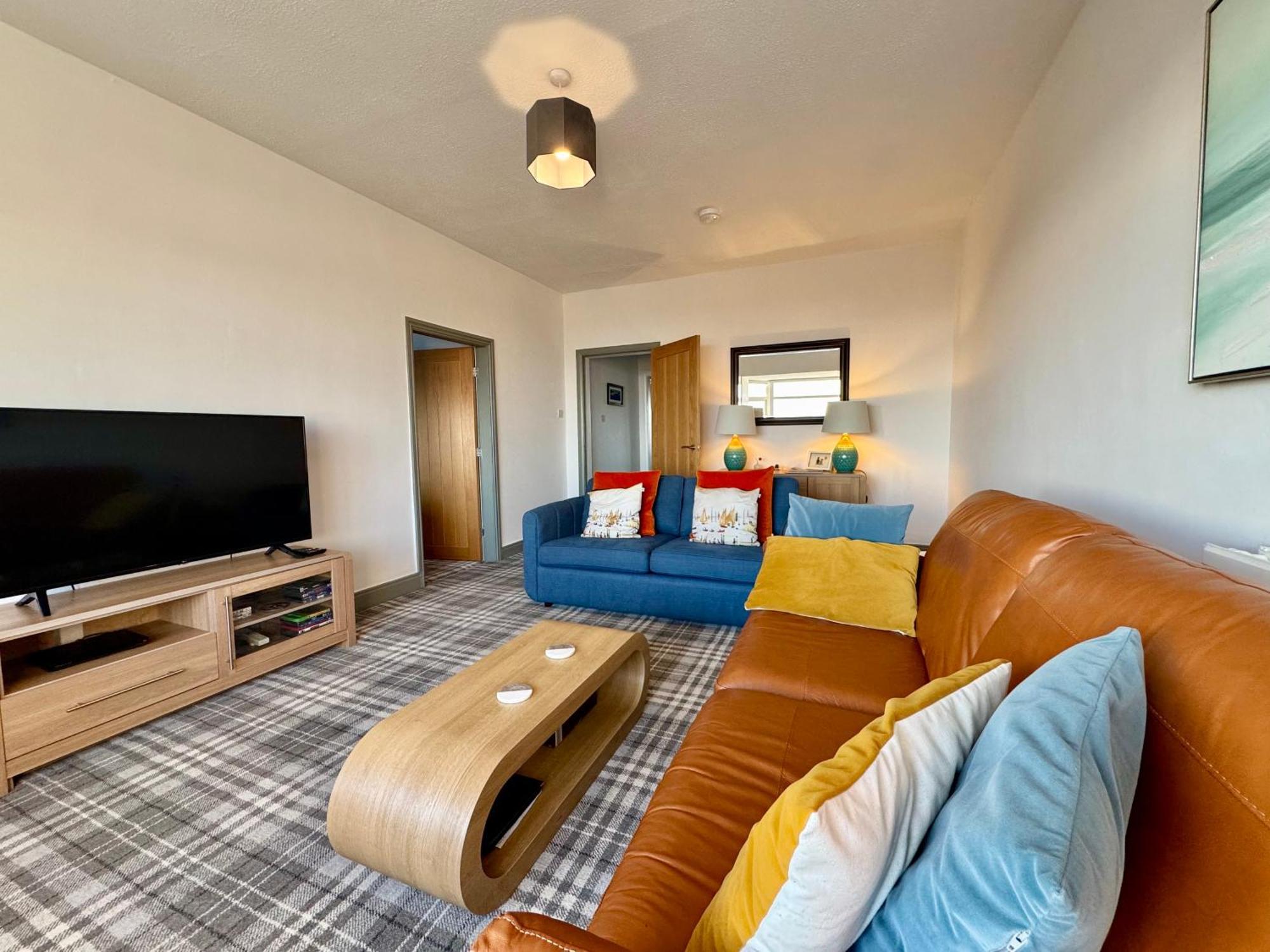 Lagoon View - Sea View- Pet Friendly - 2 Bed Apt - En-Suite ทรีอาร์ดดูร์ ภายนอก รูปภาพ